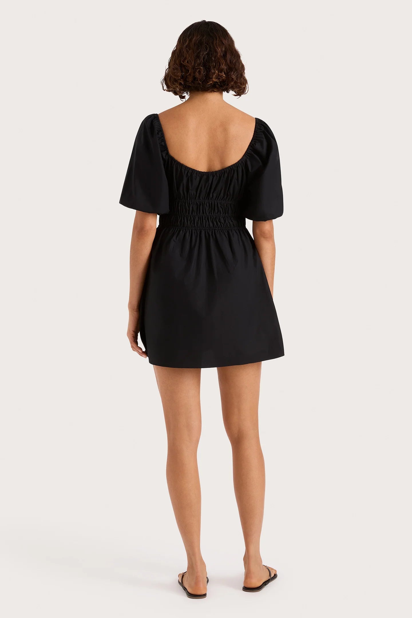 Sophia Mini Dress - Black