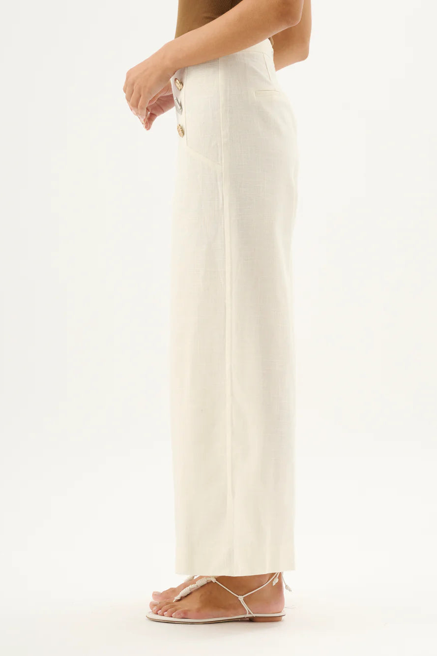 WAVERLY PANT - ECRU