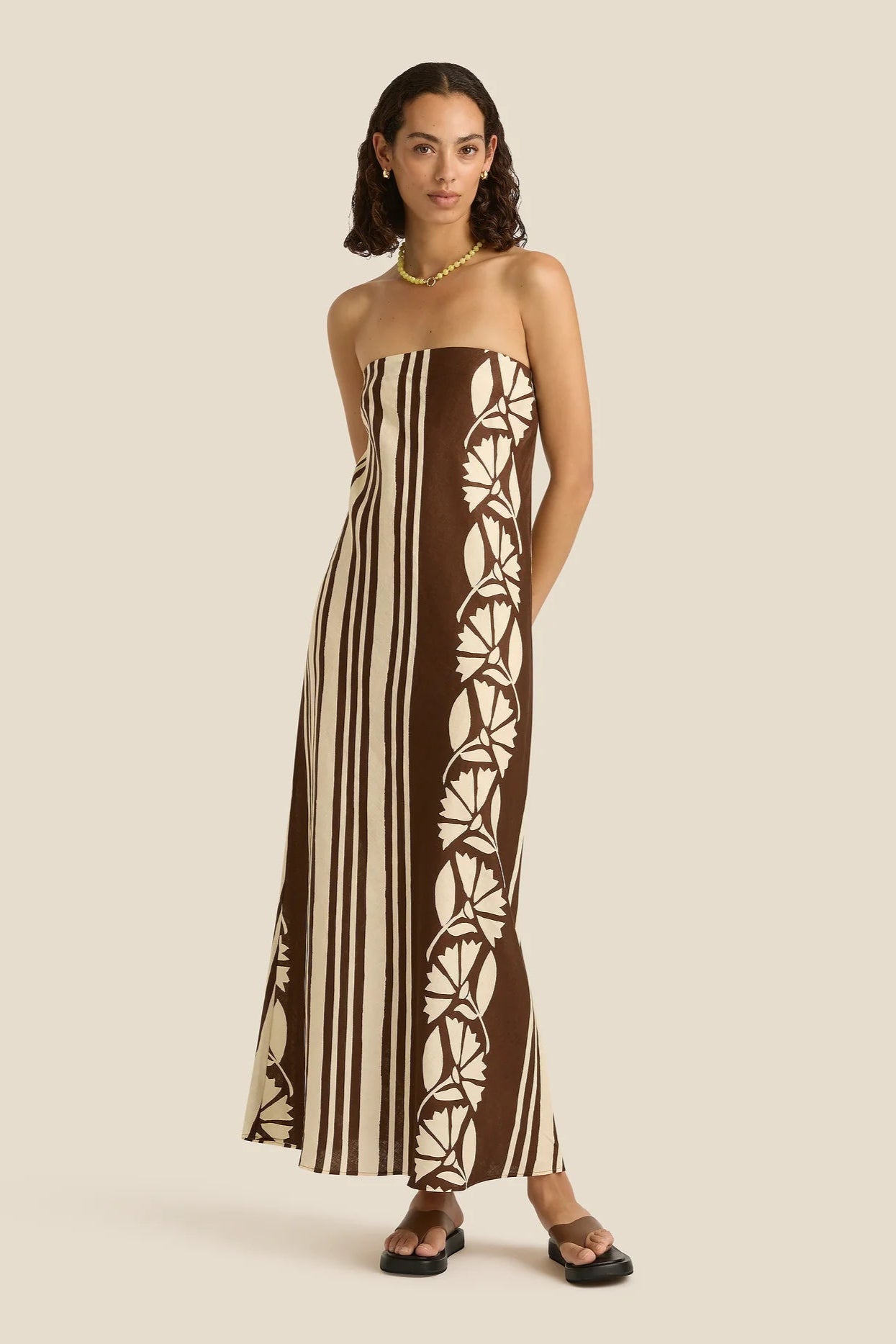Maeve Dress - Clove Coconut