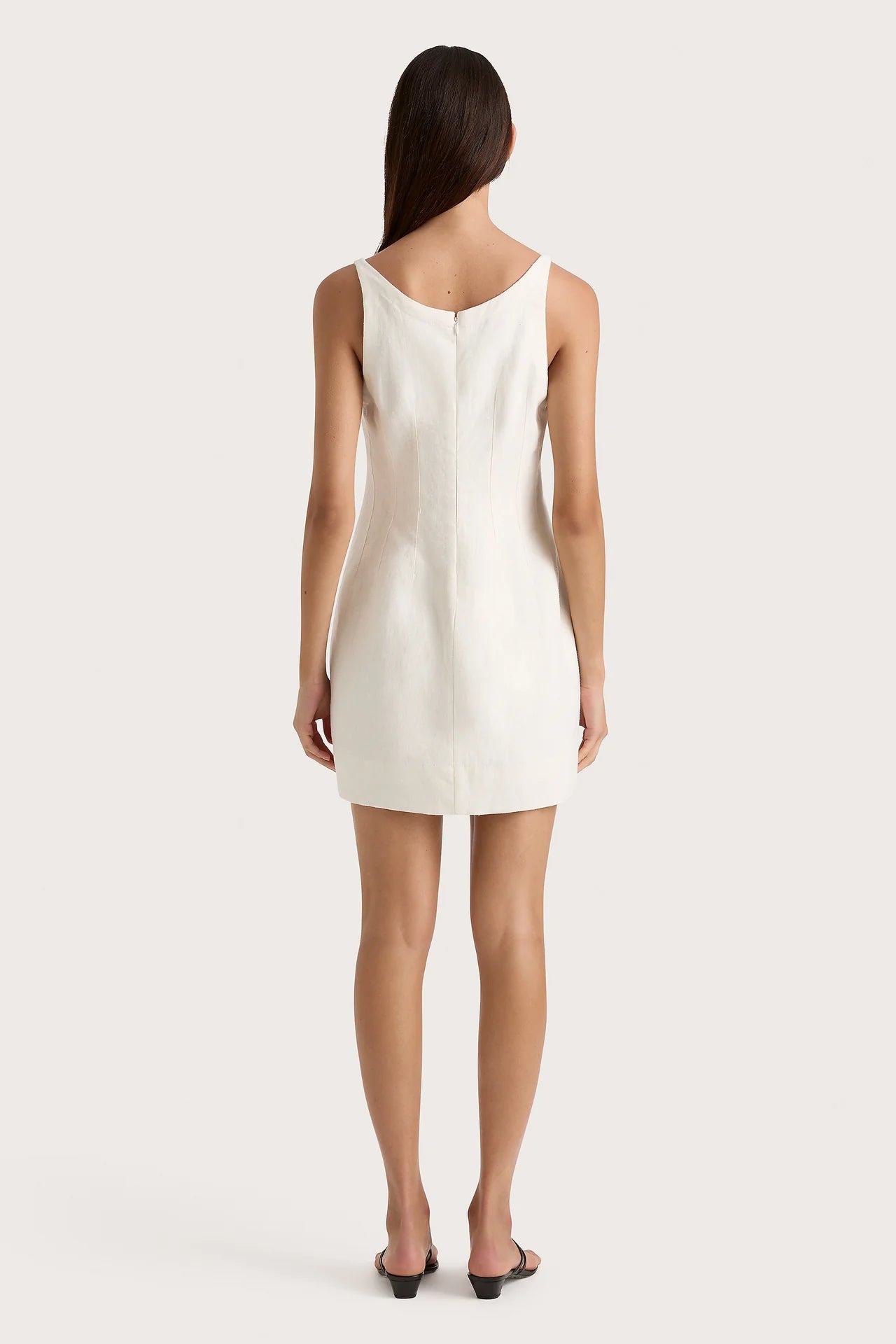 SANNE MINI DRESS - WHITE