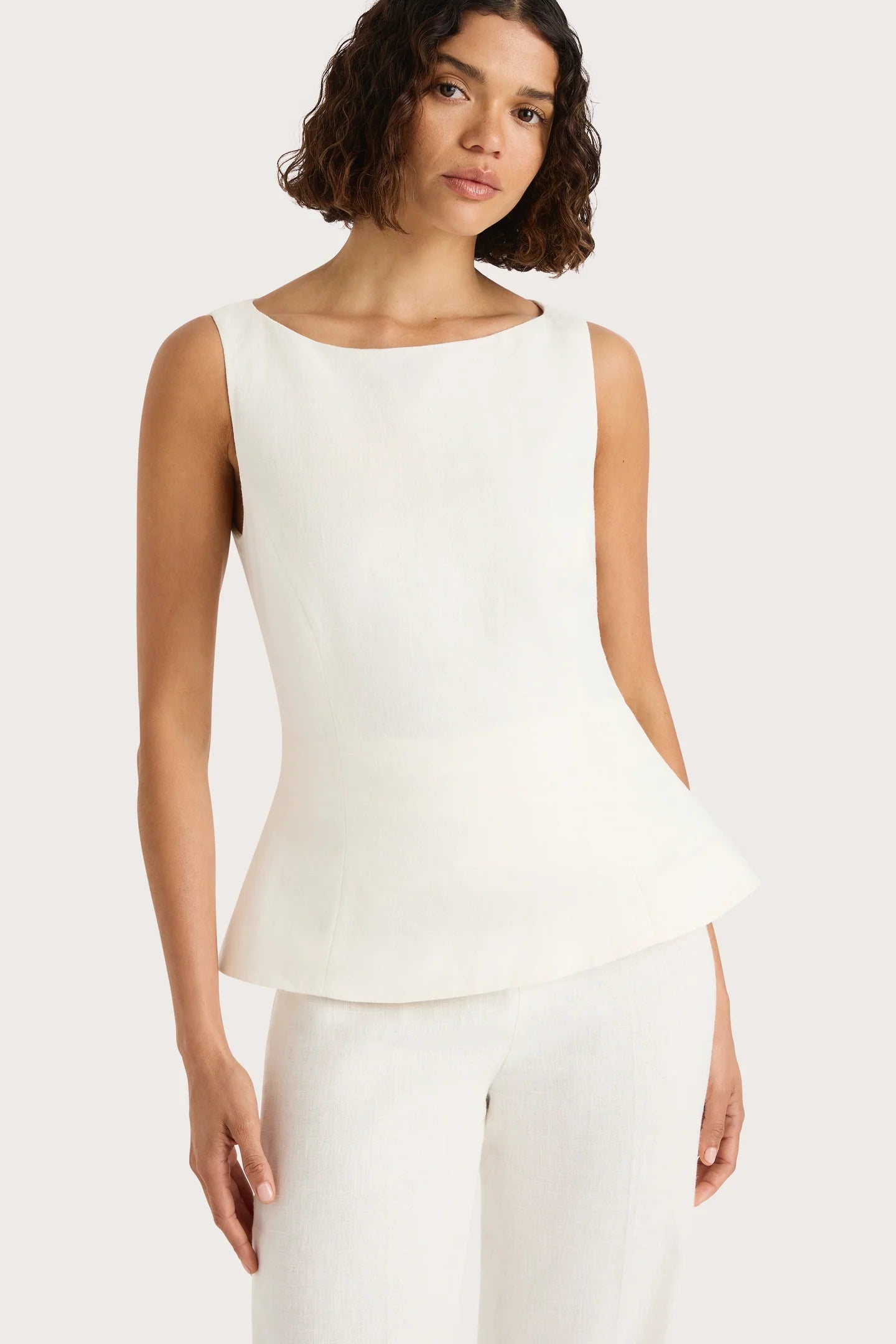 Ana Top - White