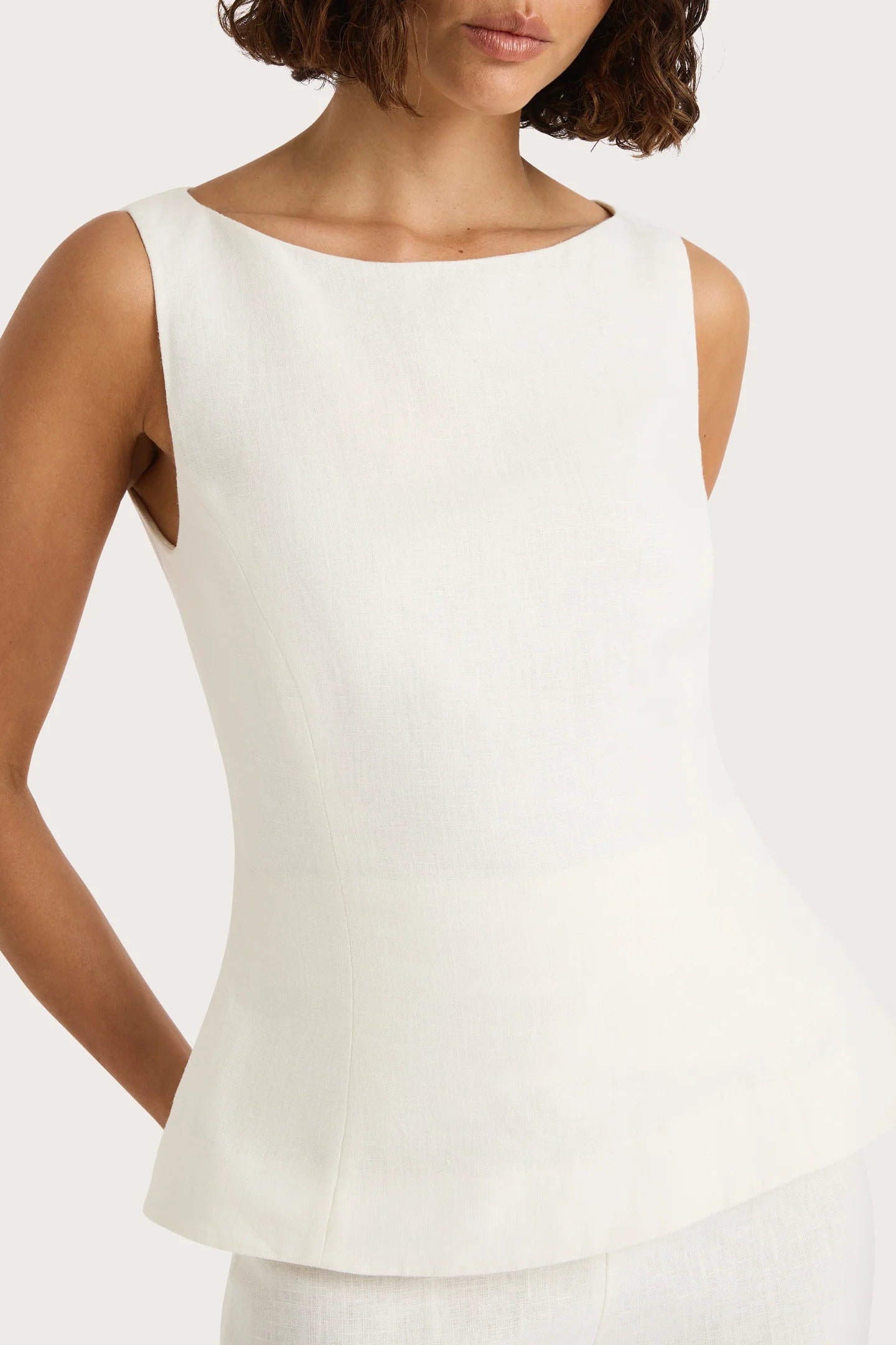 Ana Top - White