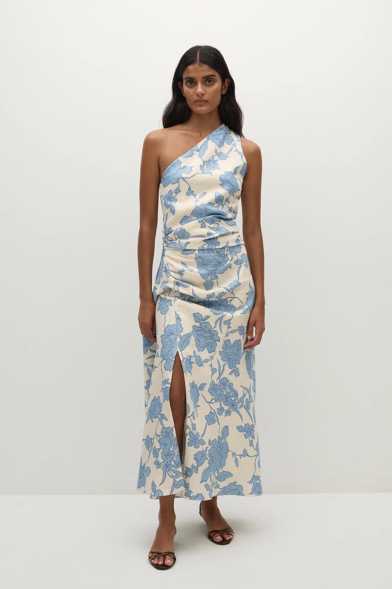 Euna Midi Dress - Oline Floral