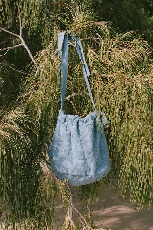 Towelling Bucket Bag | Solstice Tide