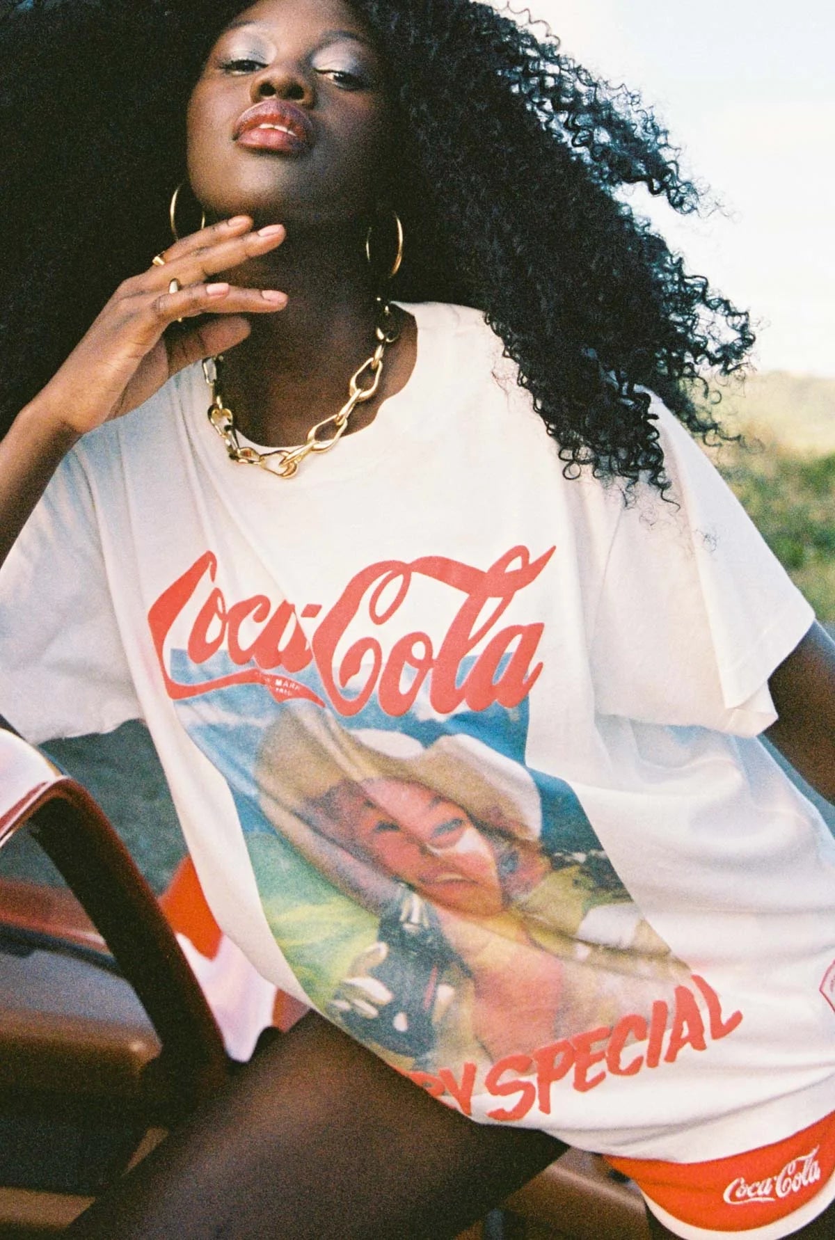 Coke Vintage Poster Graphic Tee