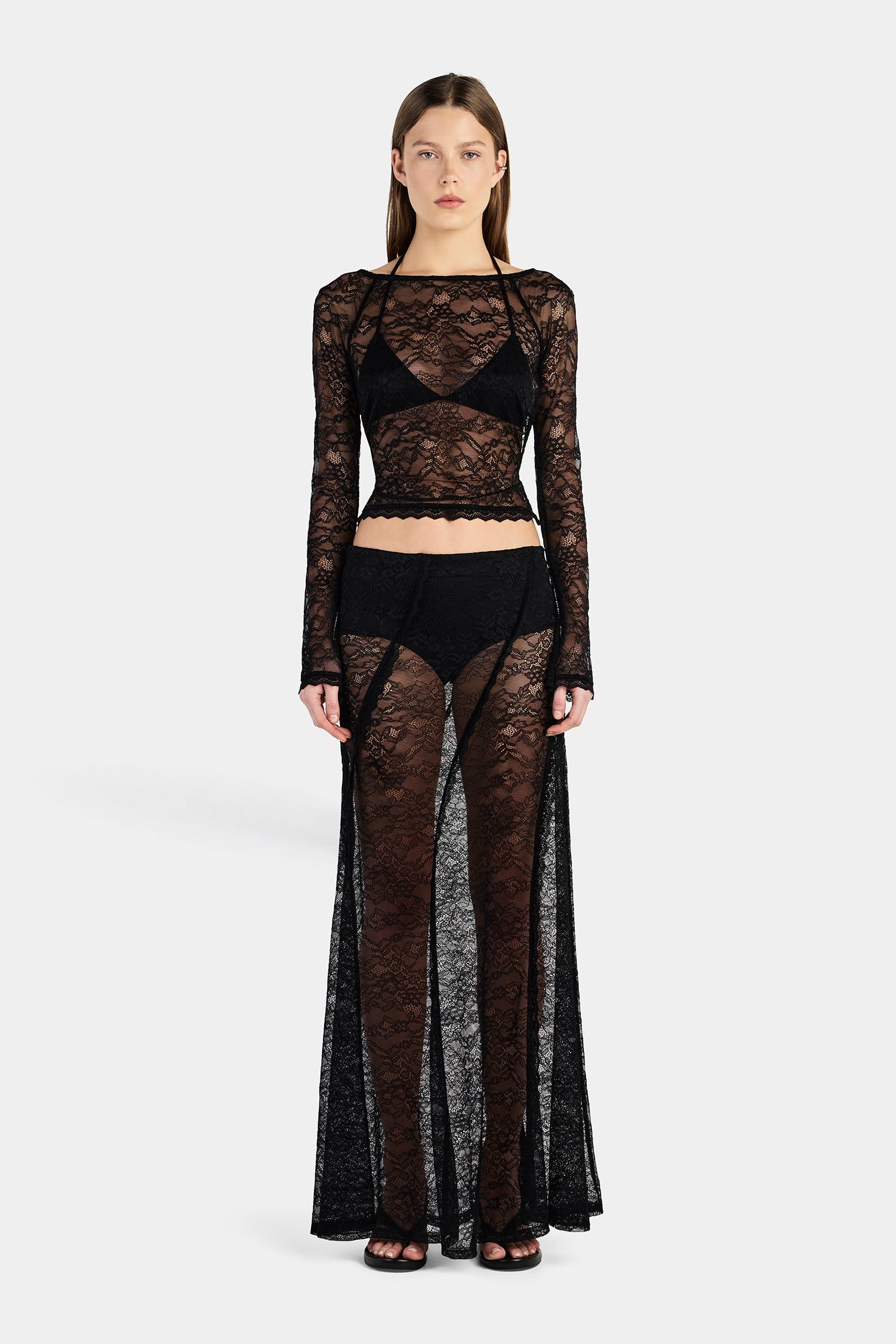 Stella Maxi Skirt - Black