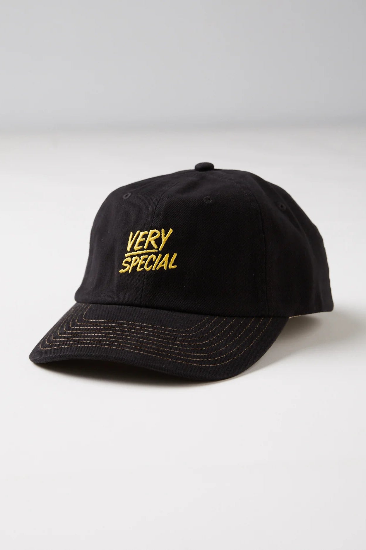 Black Stack logo Dad Cap