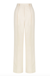 IRENA LOW RISE SLOUCH PANT - RICE