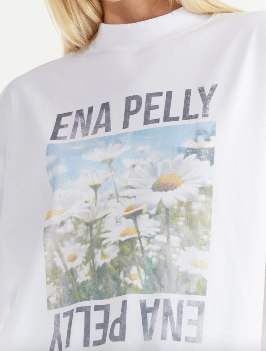 DAISY TEE - WHITE