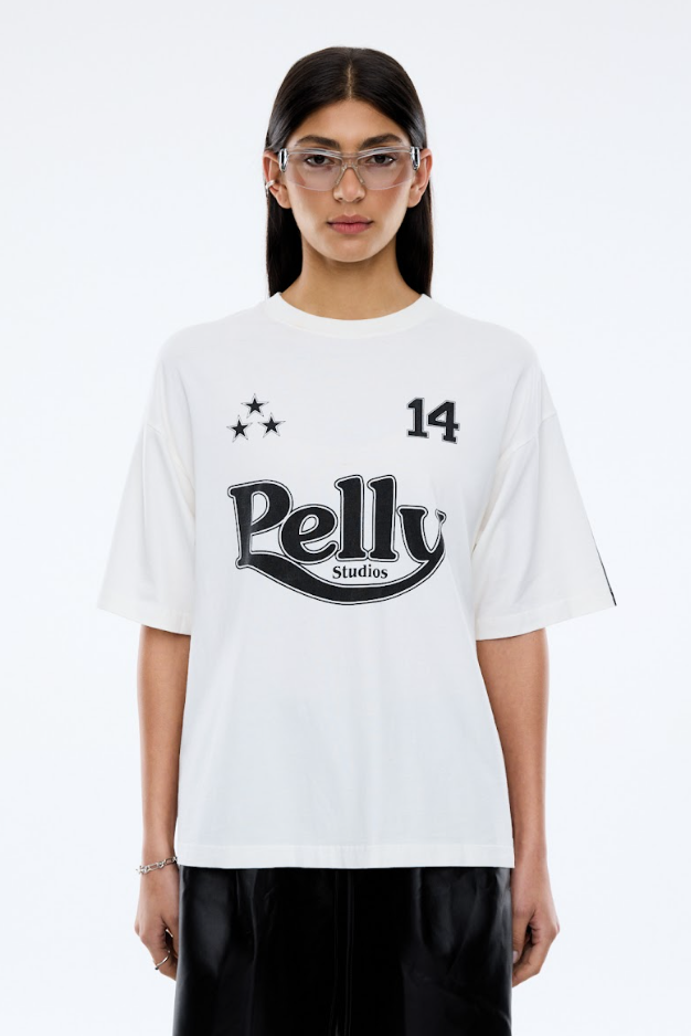 RACING PELLY SWOOP TEE
