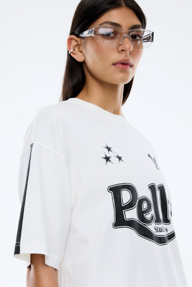 RACING PELLY SWOOP TEE