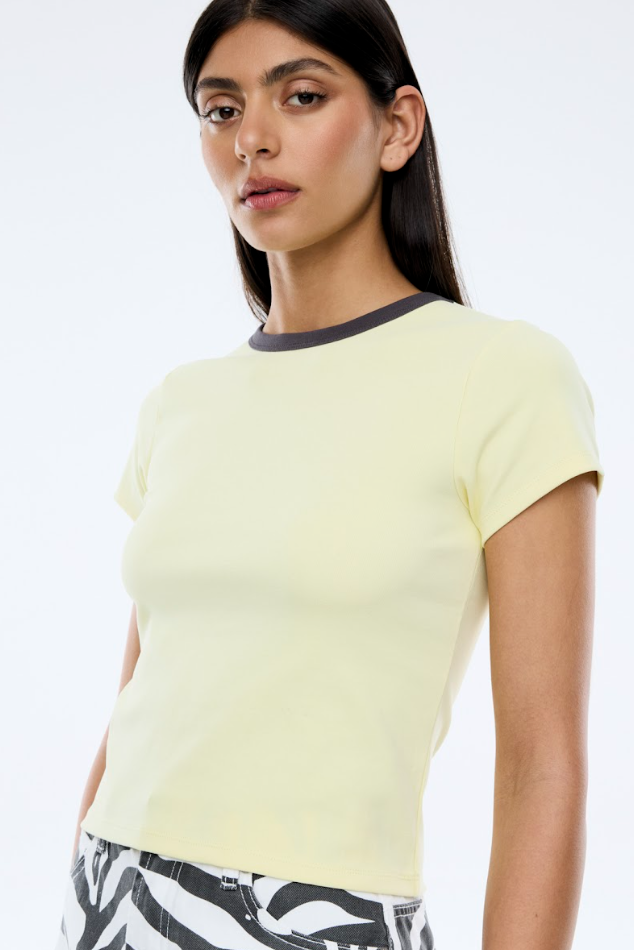 RORY CONTRAST BABY TEE