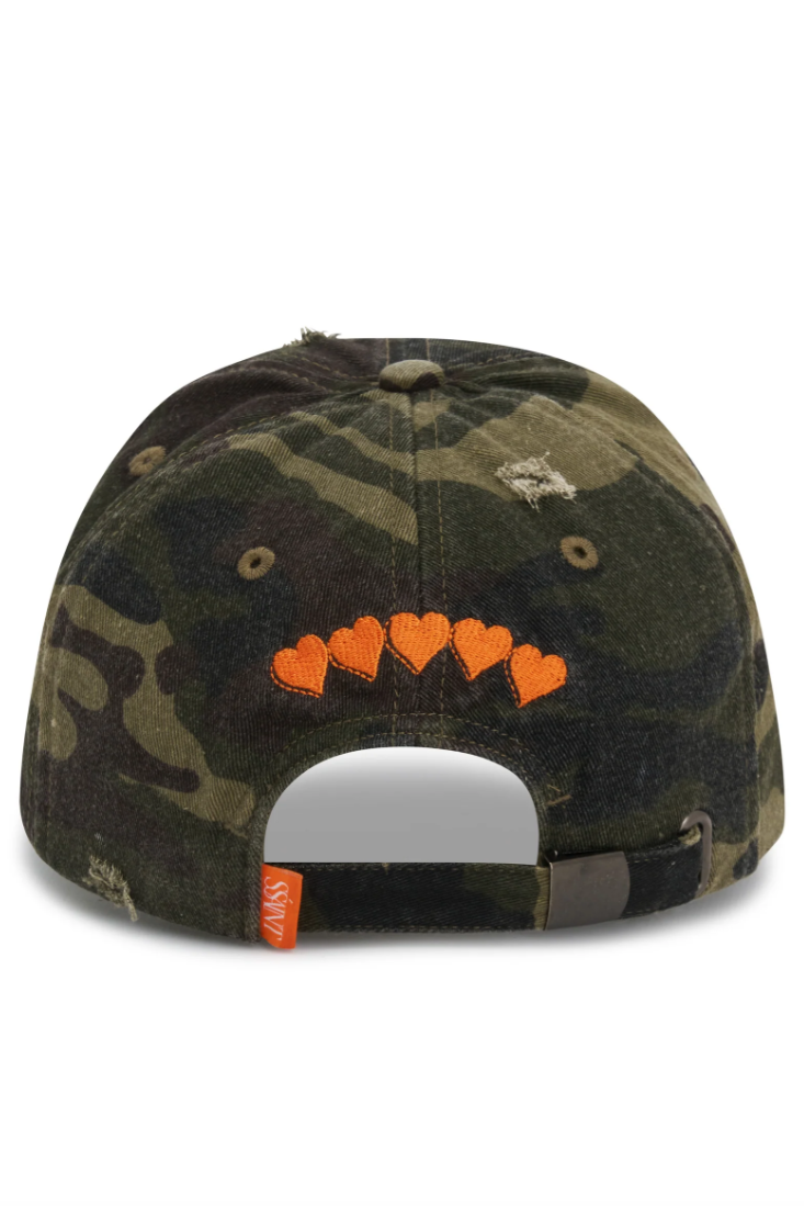 SSAINT CAMO DAD CAP