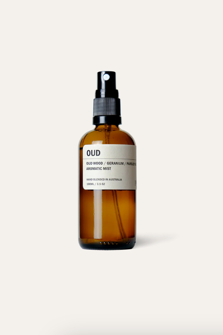 OUD: Oud Wood / Geranium / Parsley Seed Aromatic Room Spray