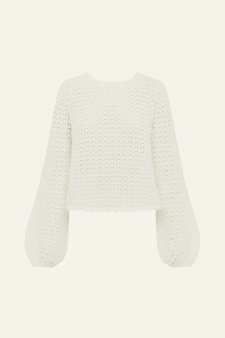 Pointelle Pullover