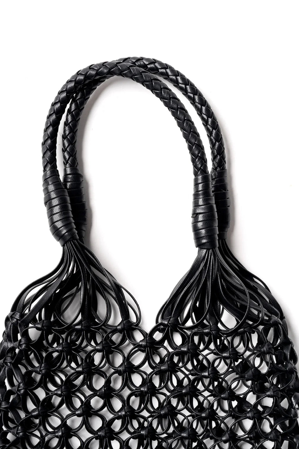 Small Flower Tote - Black
