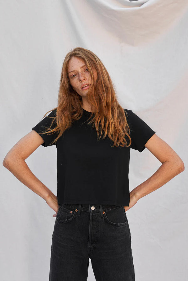 SPRINGSTEEN TEE - TRUE BLACK