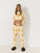 TRACK PANTS - RUST SNAKE