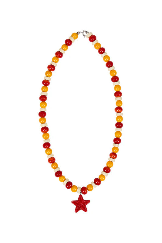 Sunwave Necklace - Red