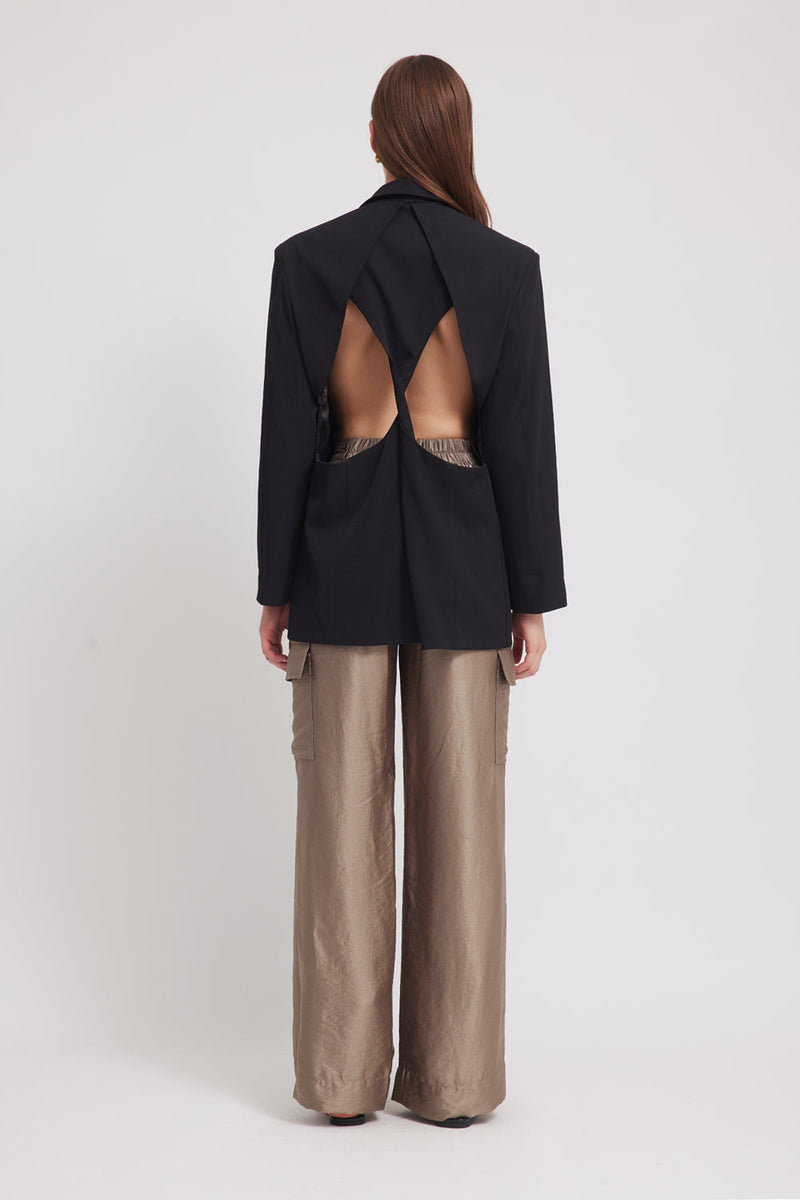 VANCE BLAZER - BLACK