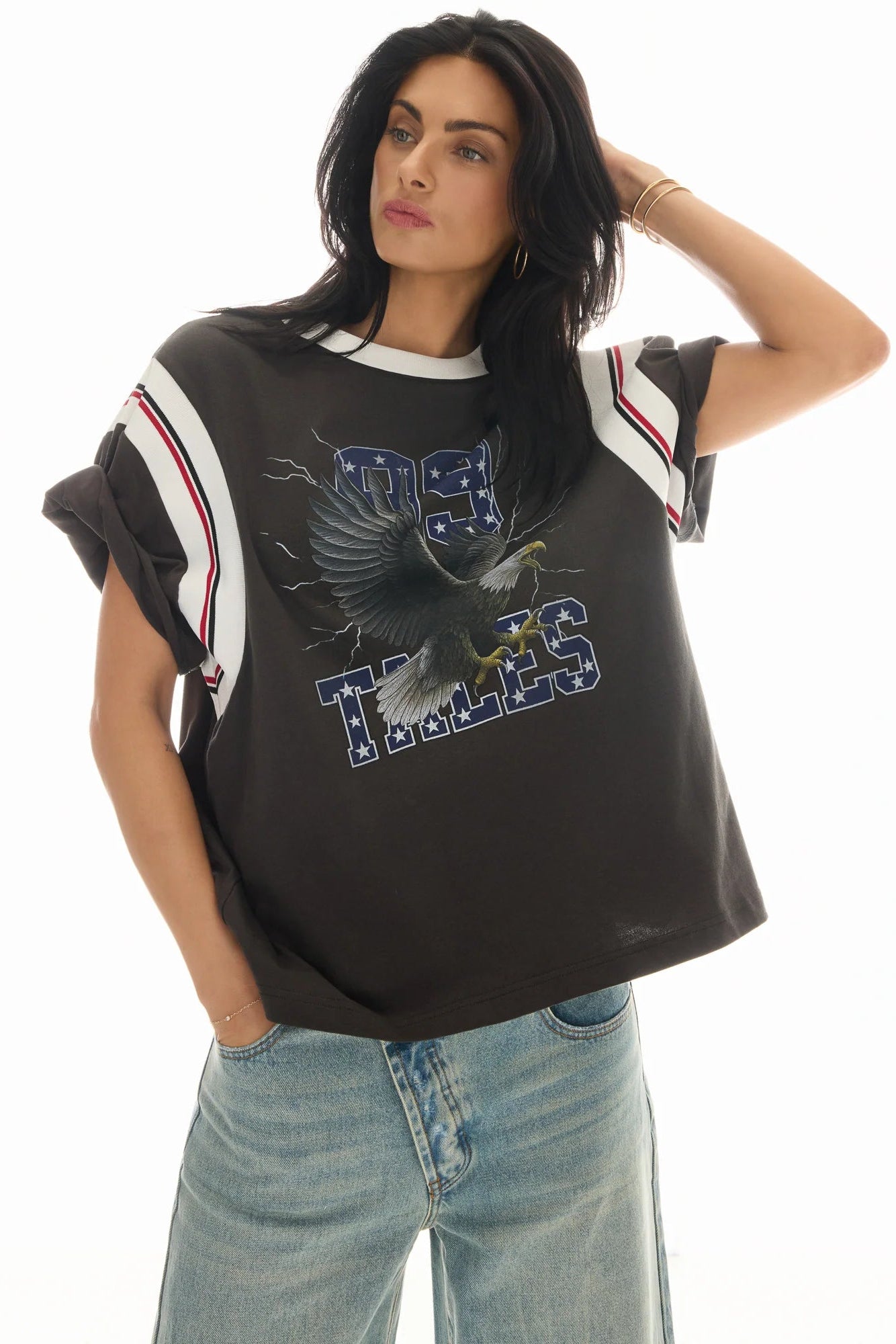 Exaggerated Eagle Sports Tee