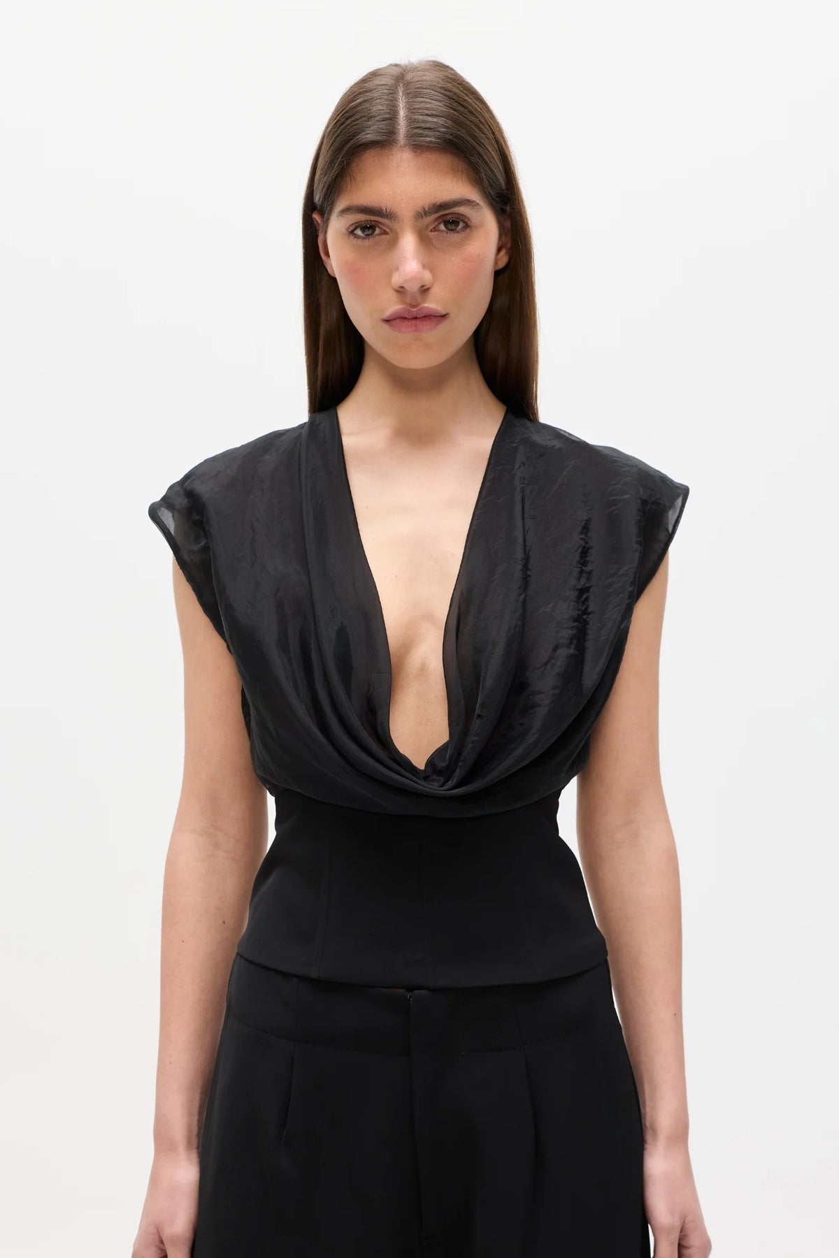 Tessie top - black