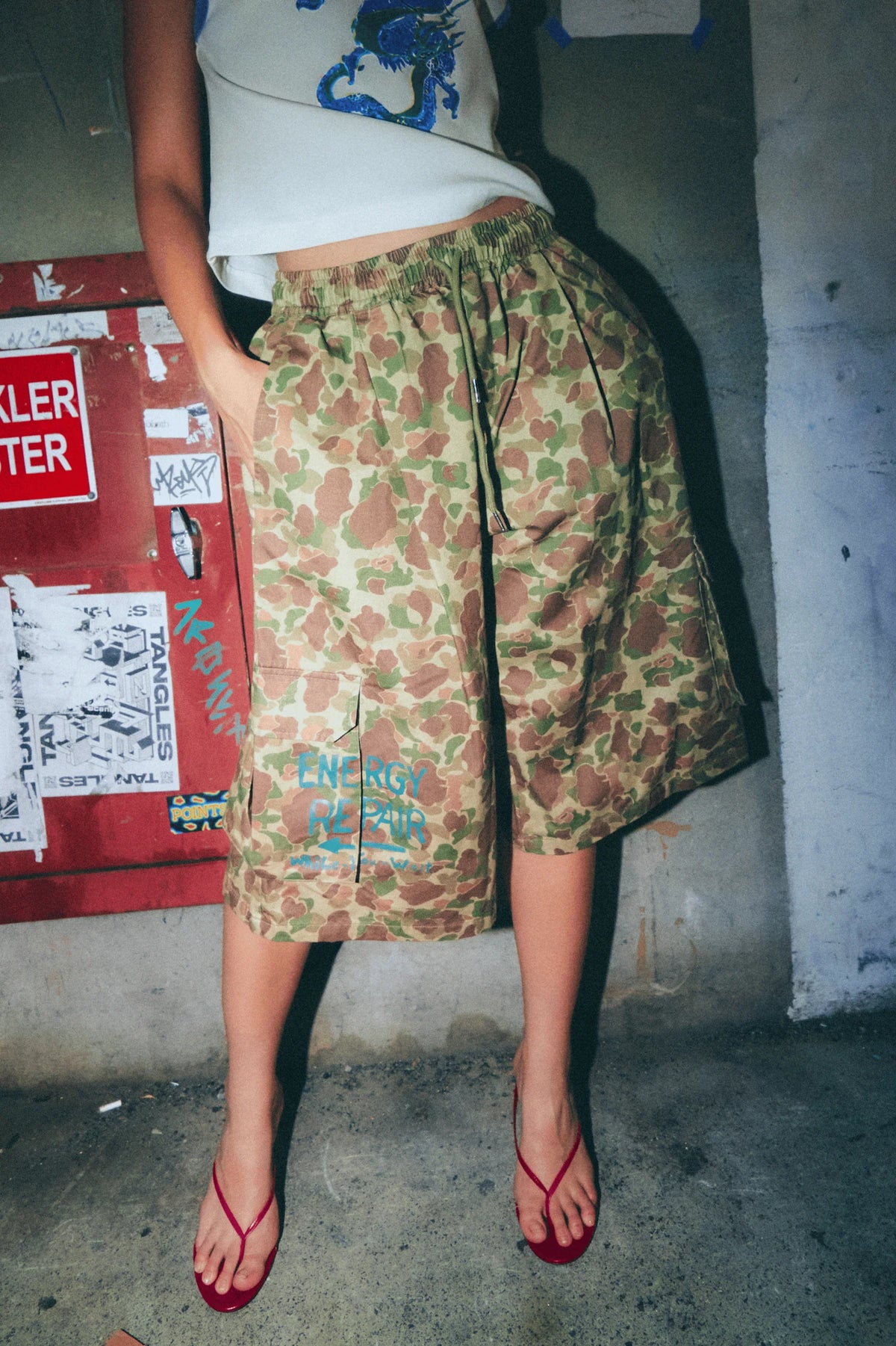 THE CAMO REPAIR JORT