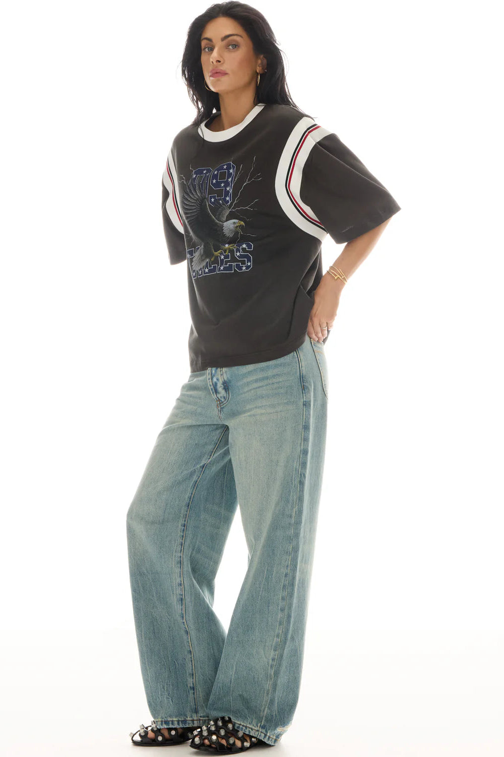 Exaggerated Eagle Sports Tee