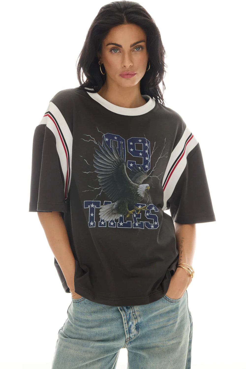 Exaggerated Eagle Sports Tee