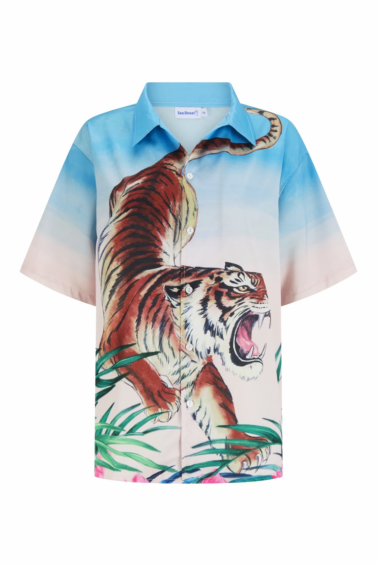 Tiger Relaxed Woven Shirt