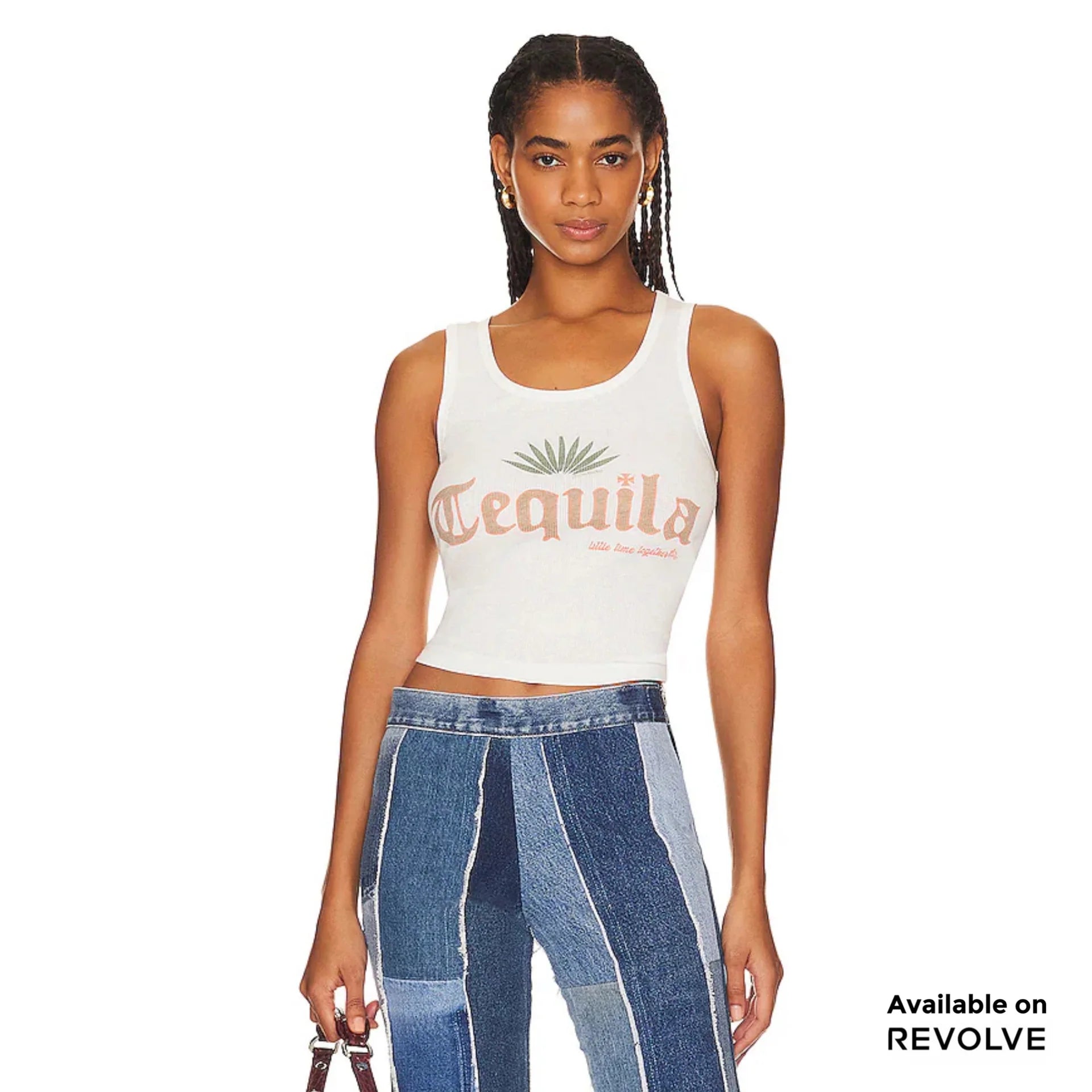 Tequila - Rib Tank - White