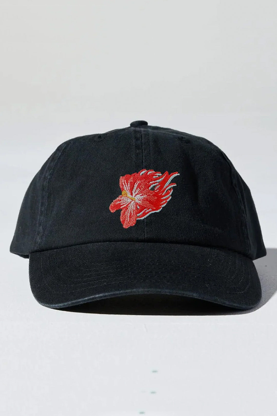 Flaming Hibiscus Cap