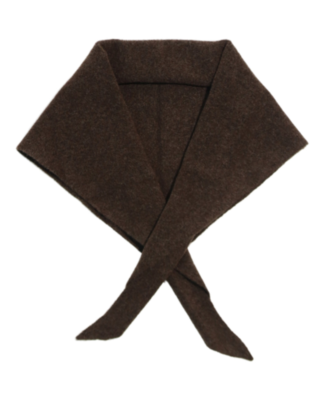 Vail Triangle Scarf - Brown