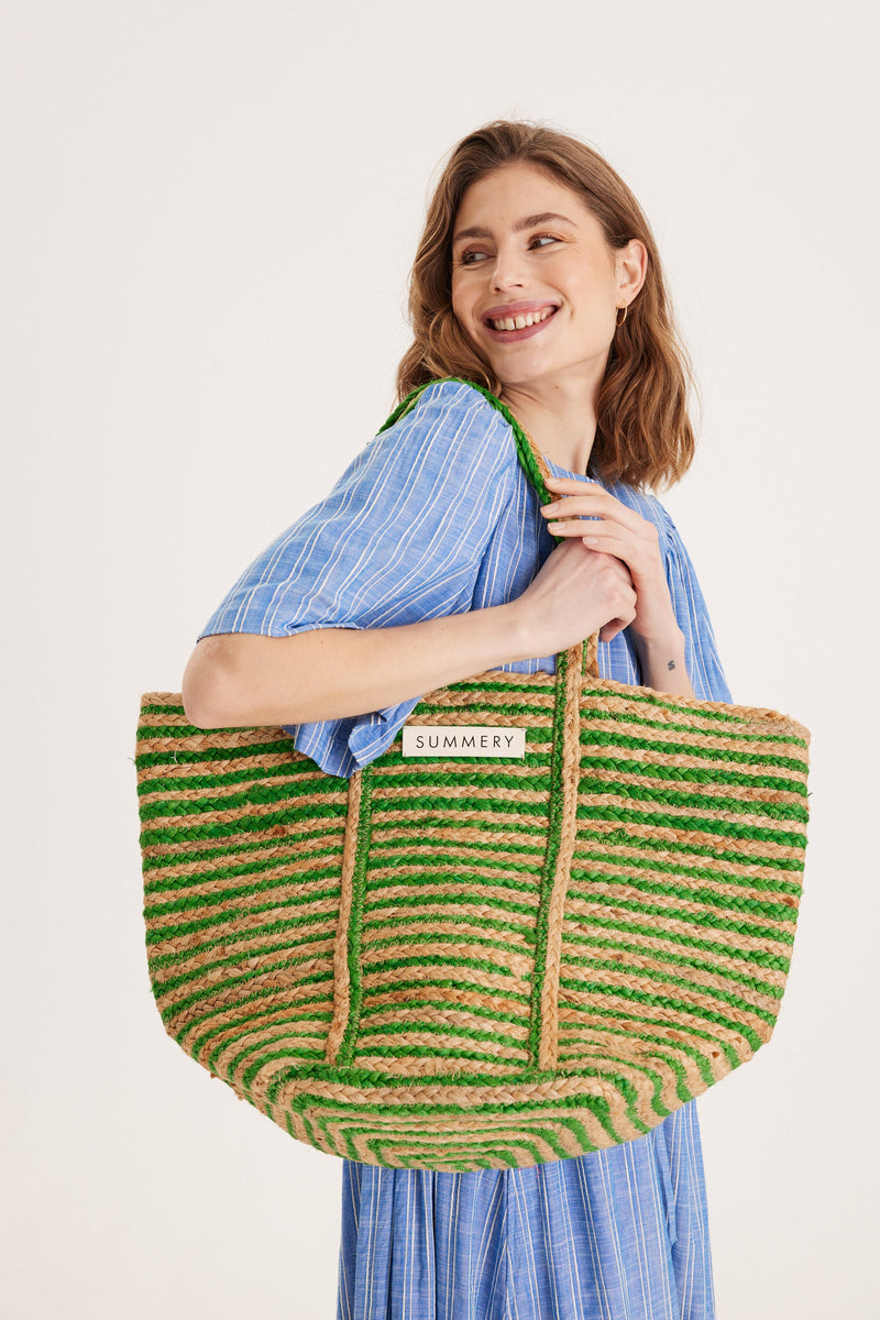 VIVIENNE LARGE BAG - FERN GREEN