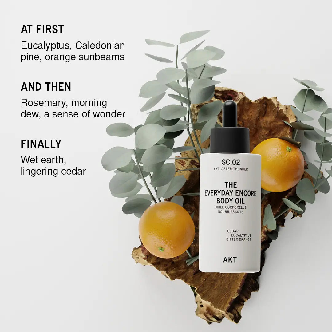 The Everyday Encore Body Oil SC.02 EXT. AFTER THUNDER