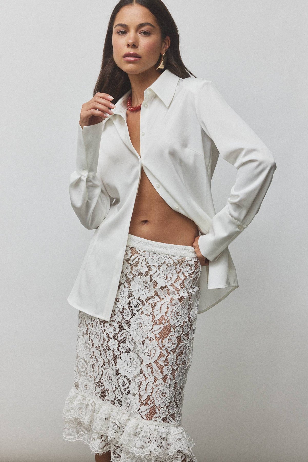 Structured Shirt | White