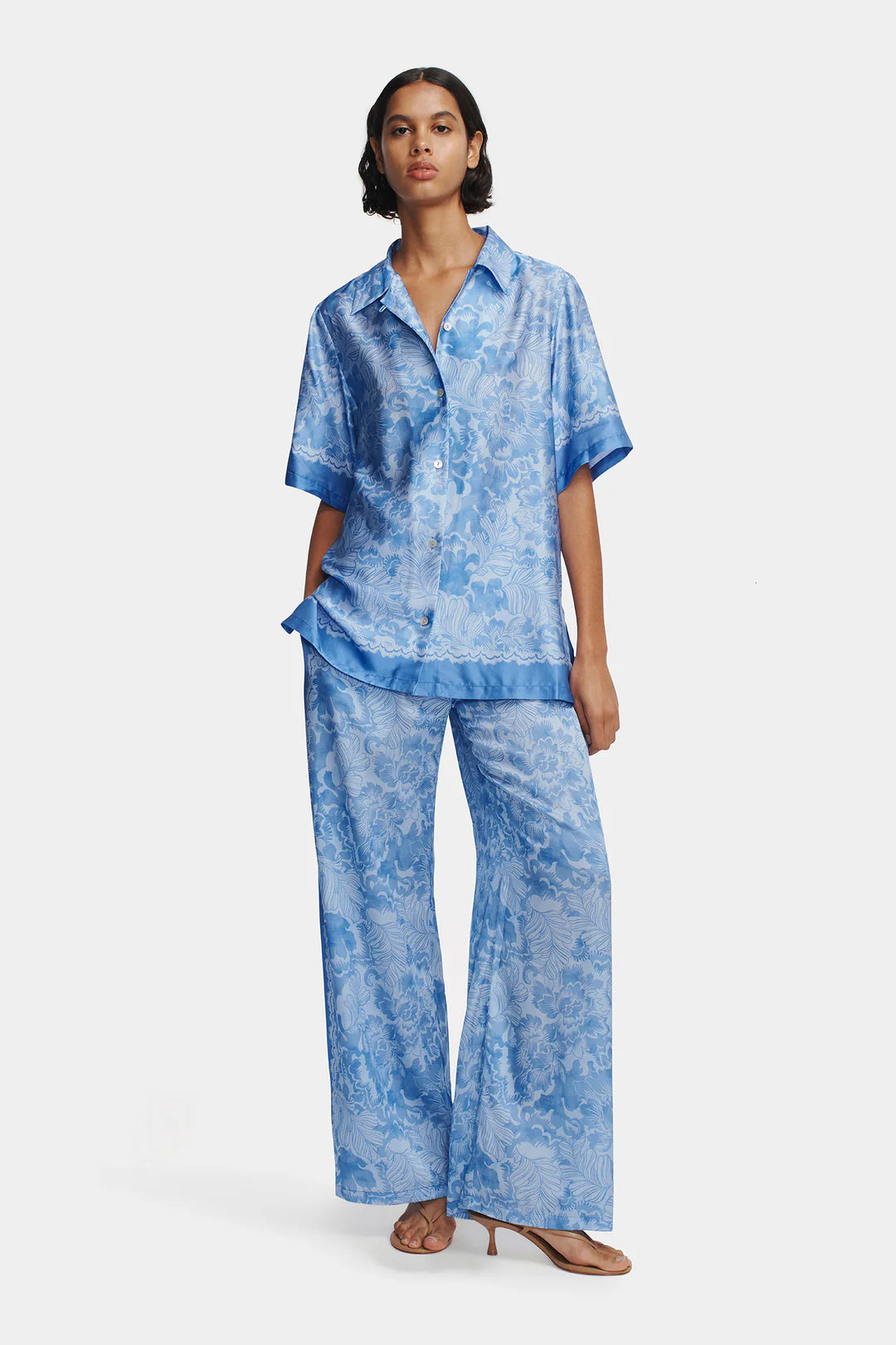 Zinnia Shirt -  Blue Crush