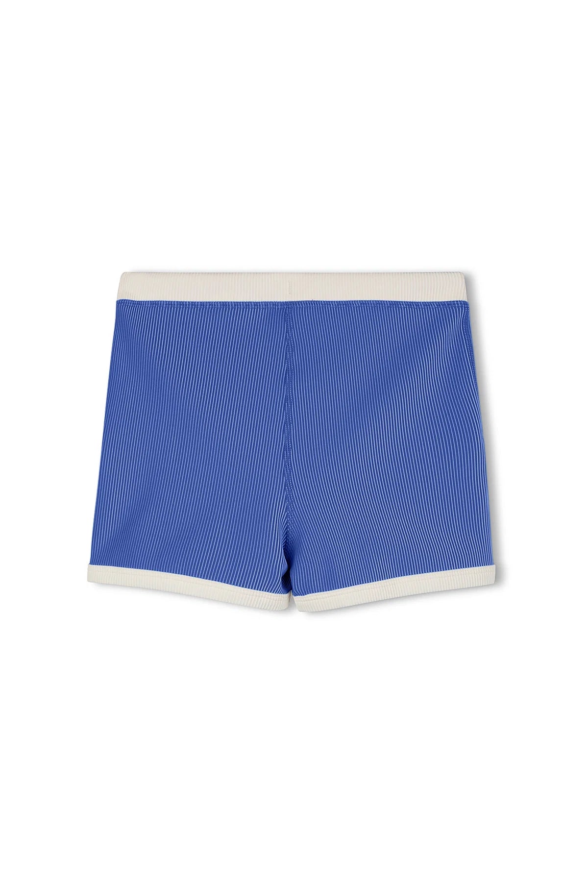 Mini Stripe Surf Short - Sea Blue