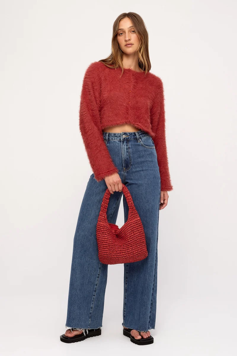 Petite Shoulder Bag - Red