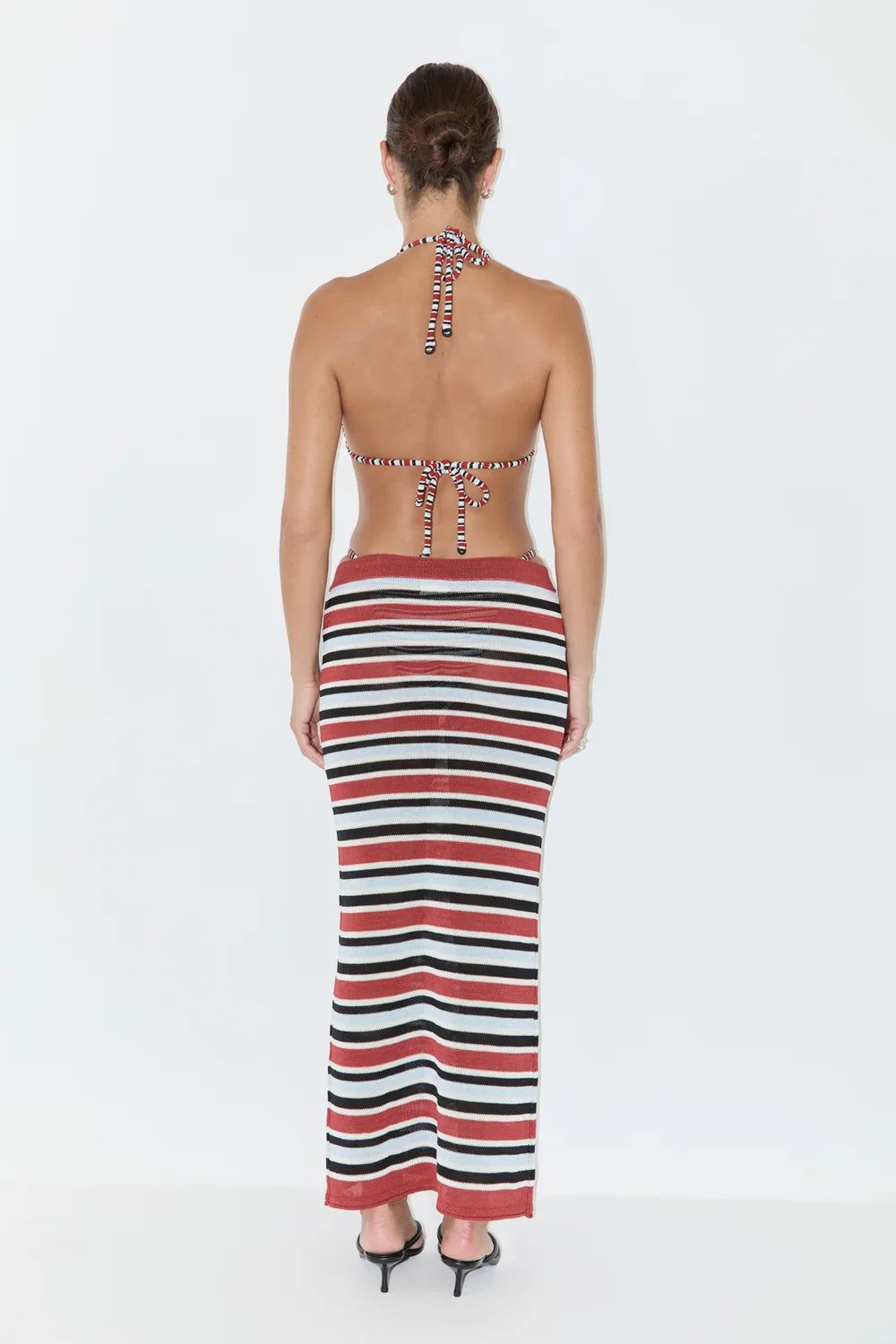 Knit Skirt - Bold Stripe