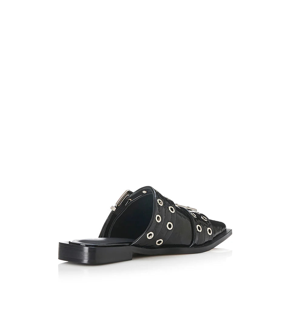 Zinia - Black Crinkle
