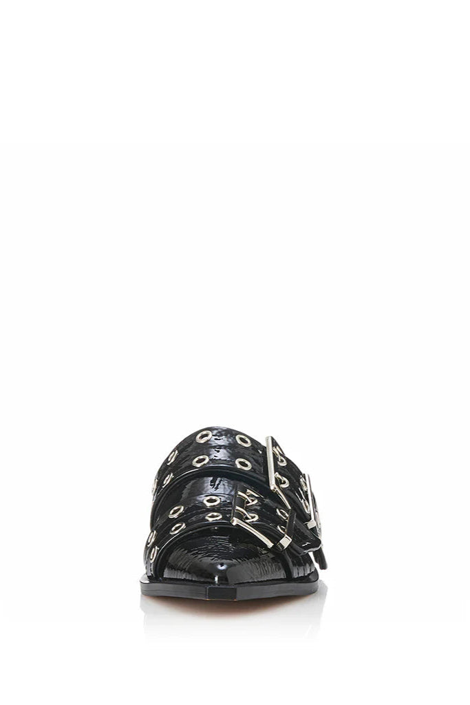 Zinia - Black Crinkle