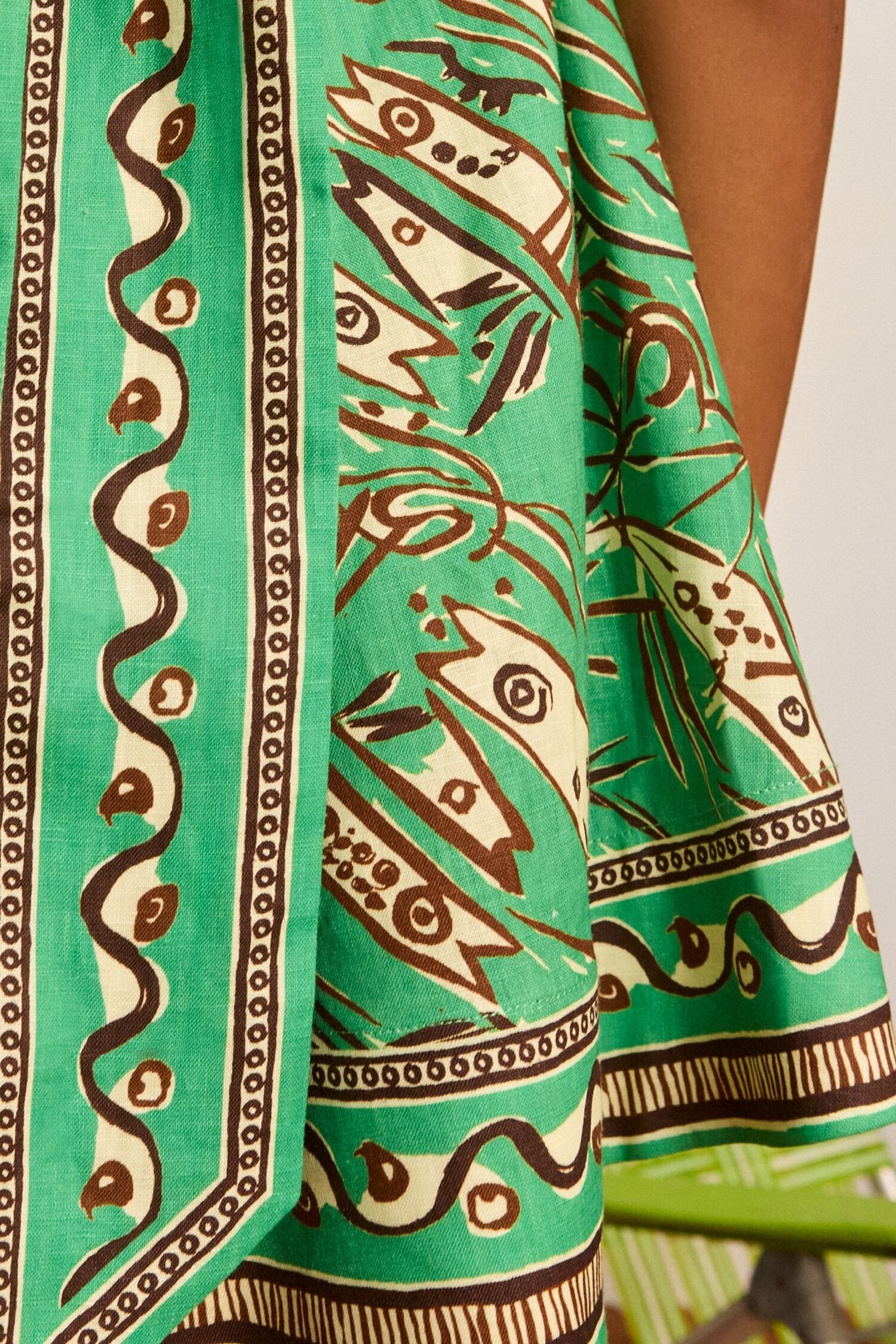 Fish sticks mini dress