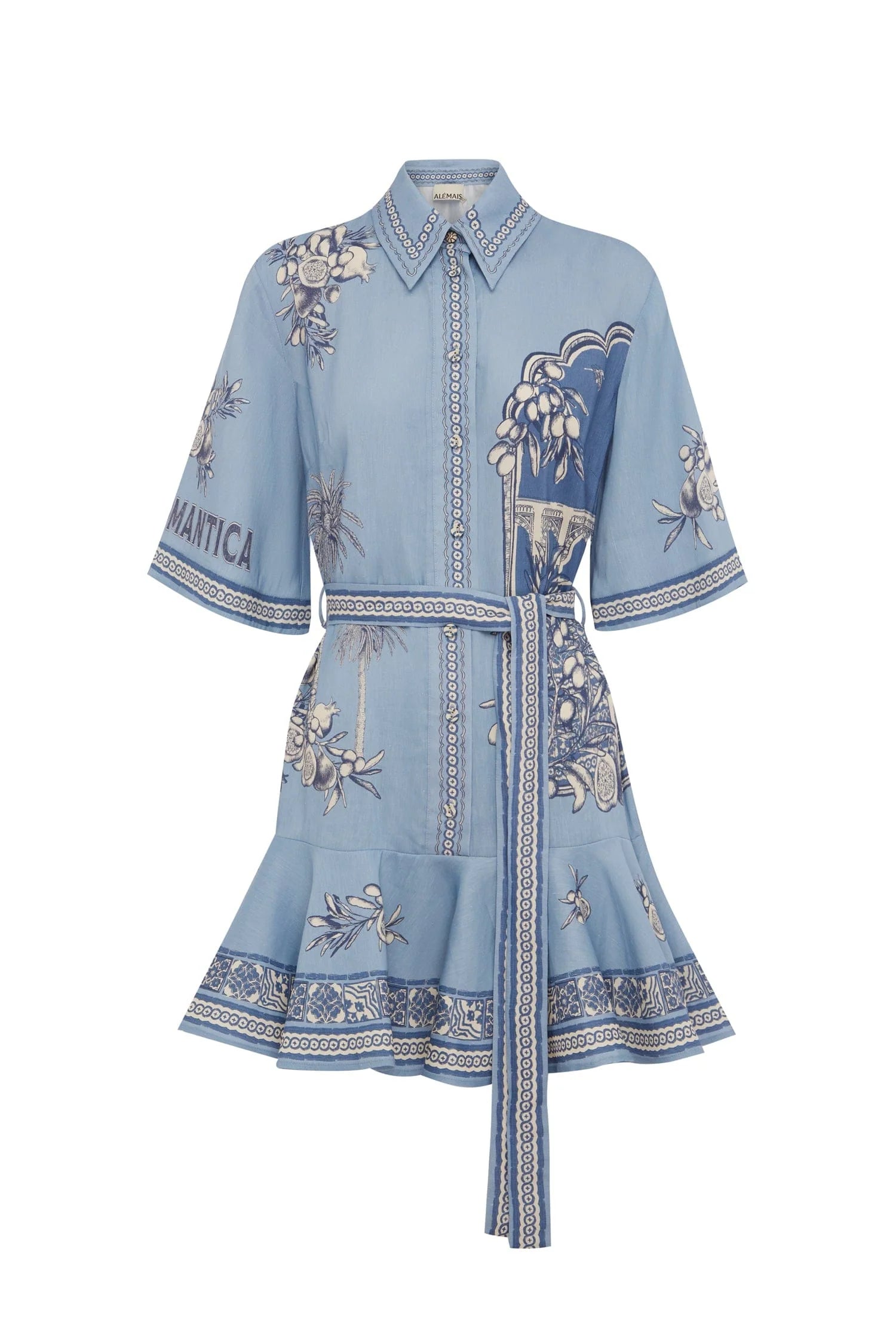 villa romantica mini dress