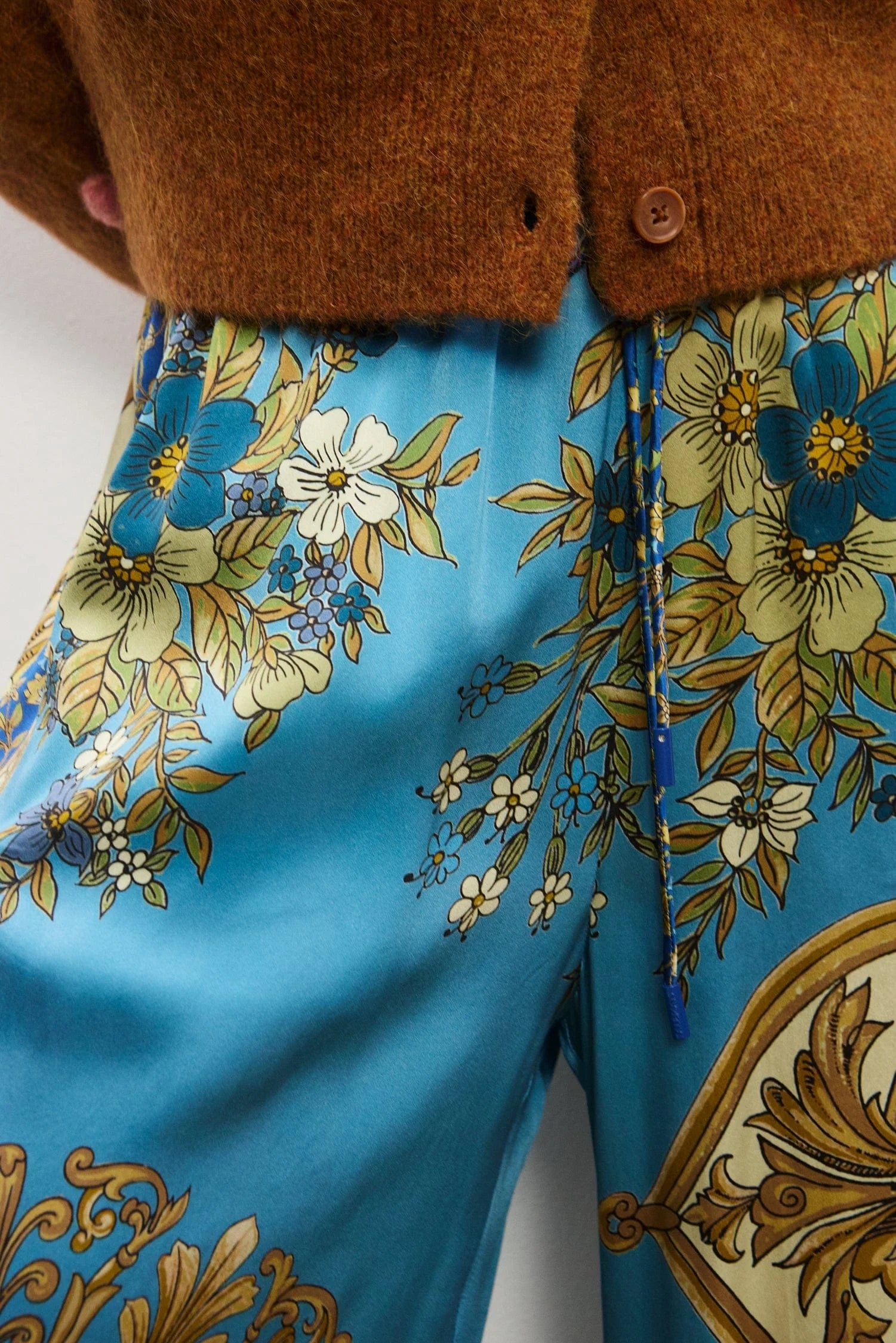 Cassie silk pant