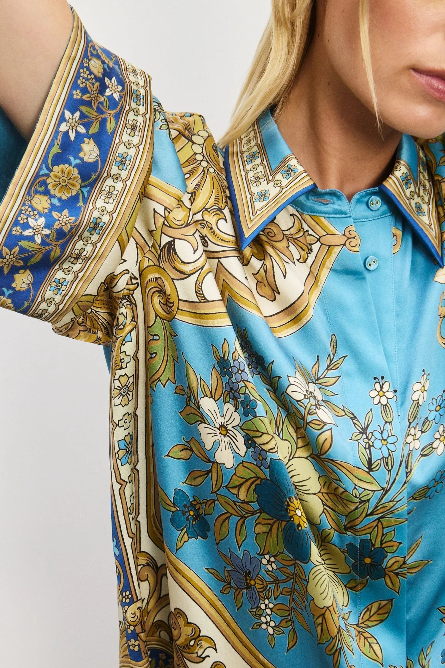 Cassie silk shirt