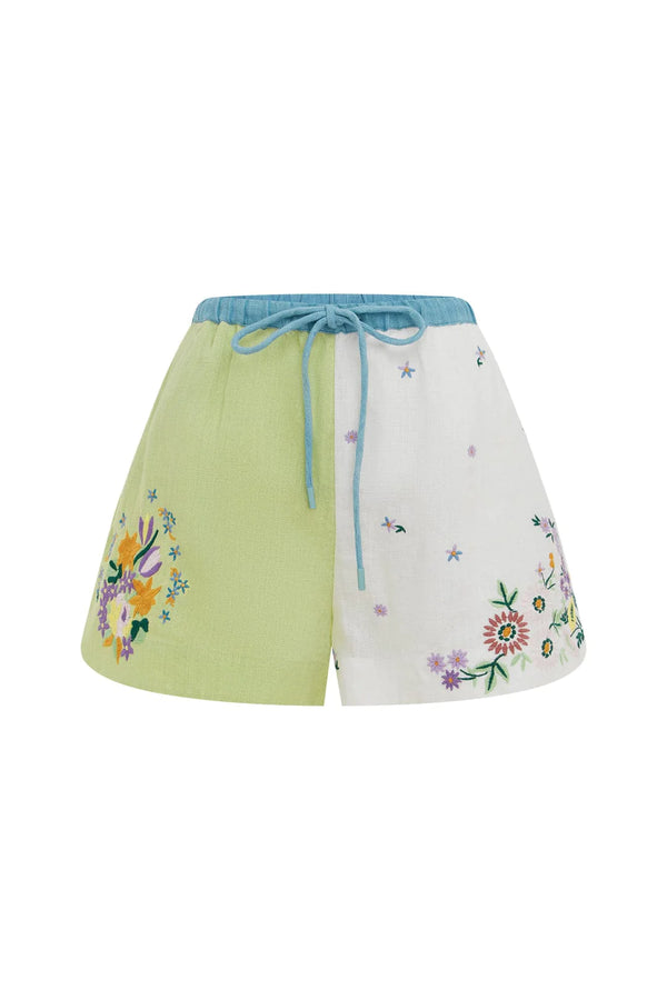 WILLA EMBROIDERED SHORT