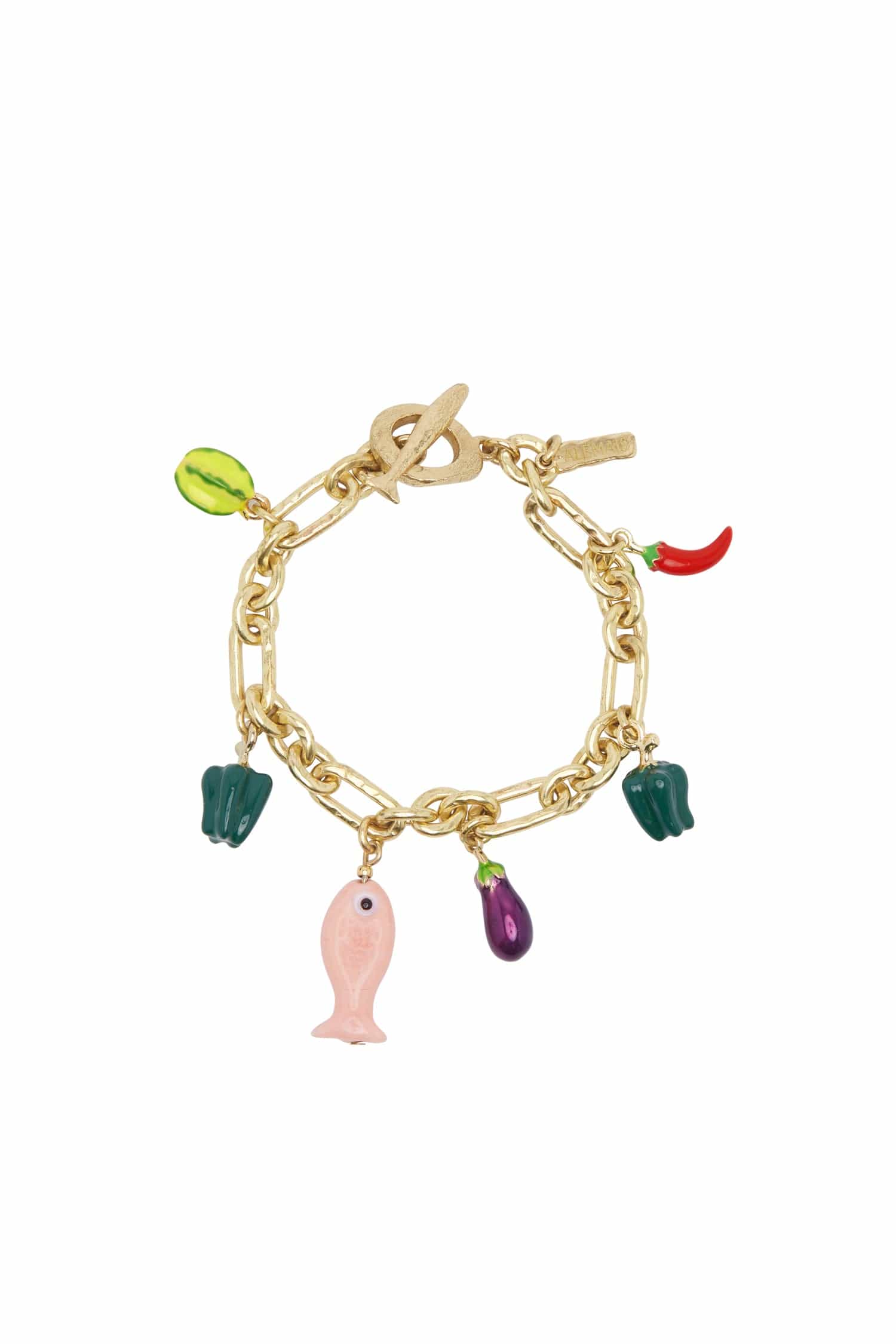 tesori fish bead bracelet