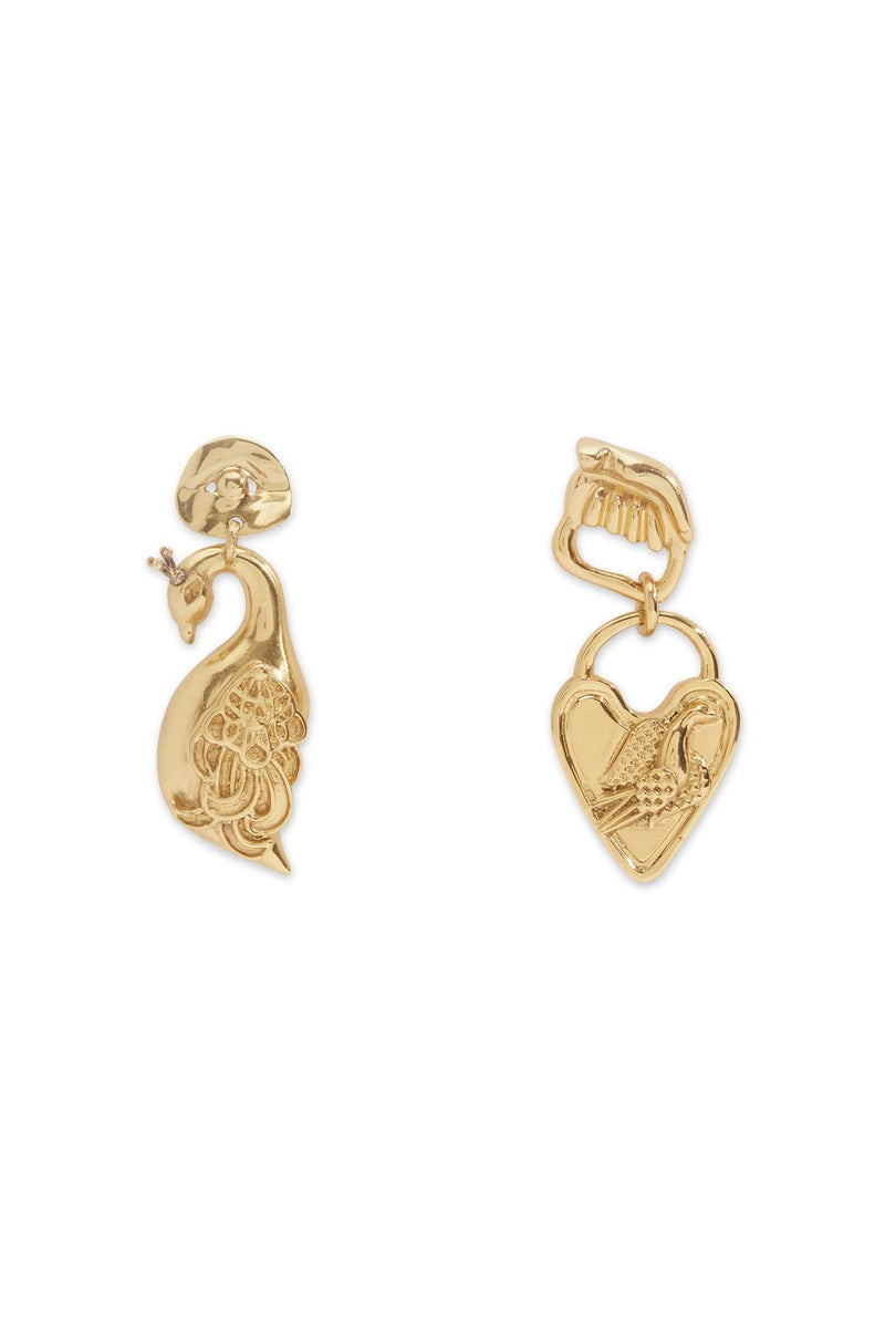 FLORENTINA HAND HEART EARRINGS
