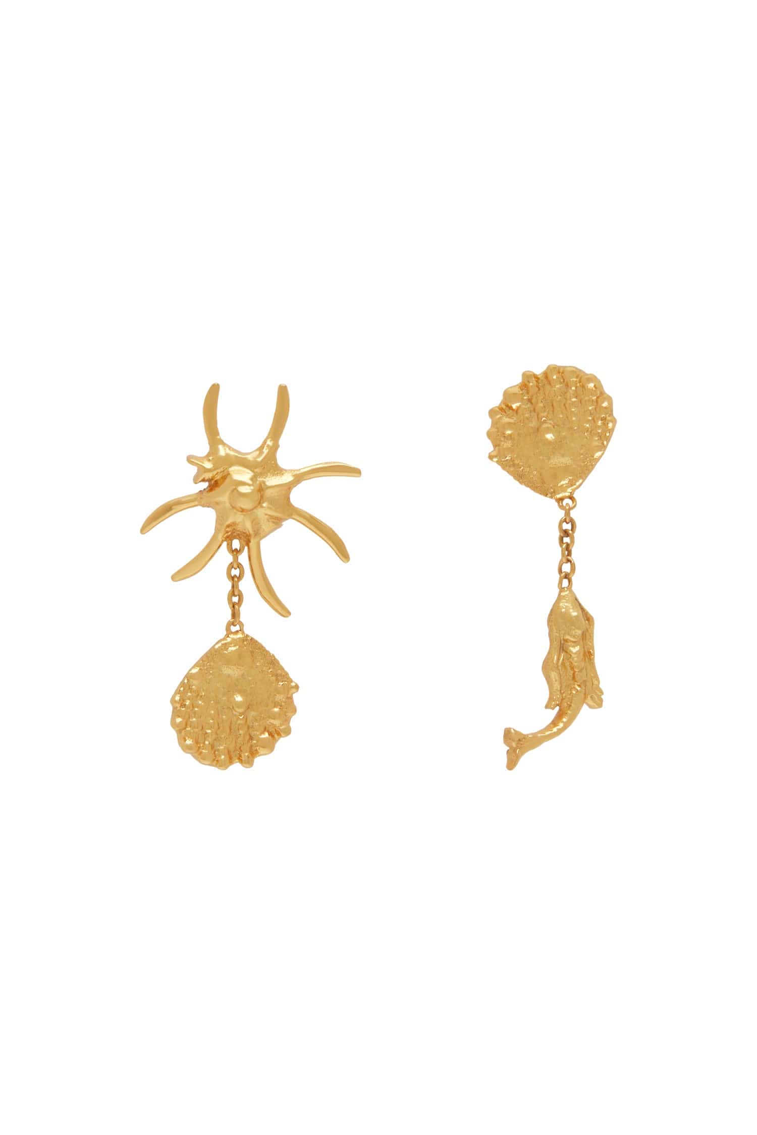 REVERIE ASSYMETRIC DROP EARRINGS